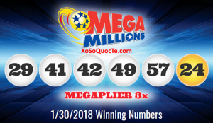 Kết Quả Xổ Số Mega Millions - Ngày Quay Thưởng 31/01/2018-2018-01-31_125058