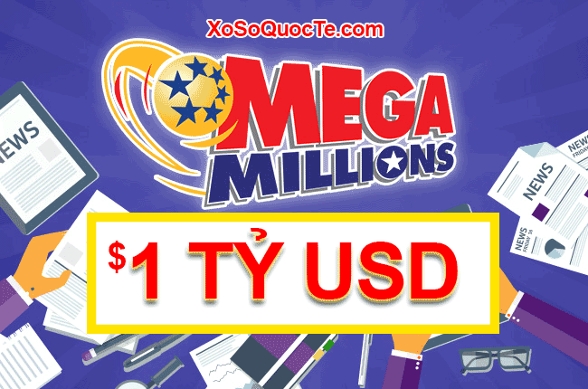 mega millions 1 tỷ usd