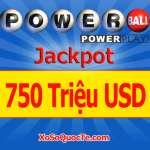 powerball 750 triệu usd