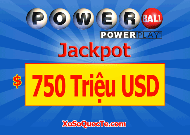 powerball 750 triệu usd