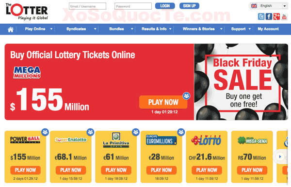 thelotter black friday 2018