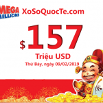 xo so mega millions 157 trieu usd