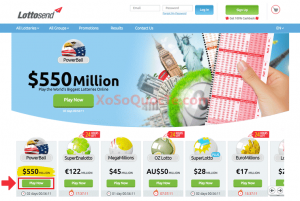 mua vé trên lottosend