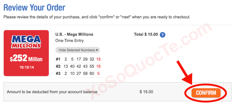 mua ve so mega millions