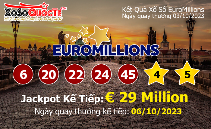 Kết Quả Xổ Số EuroMillions