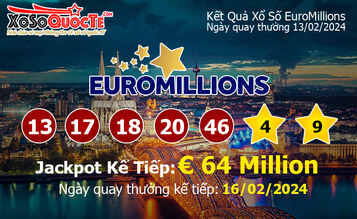 Kết Quả Xổ Số EuroMillions