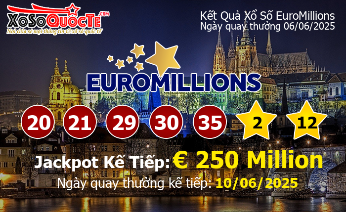 Kết Quả Xổ Số EuroMillions