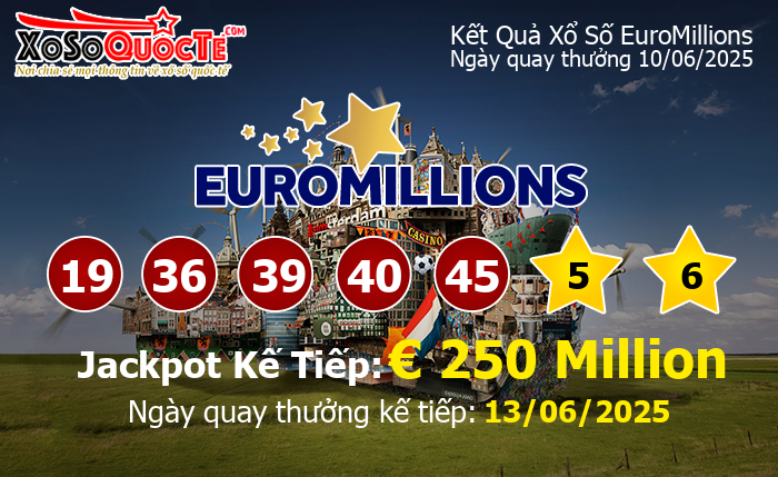 Kết Quả Xổ Số EuroMillions