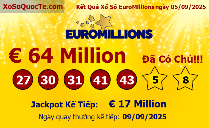 Kết Quả Xổ Số EuroMillions