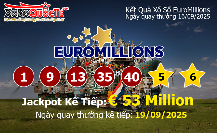 Kết Quả Xổ Số EuroMillions