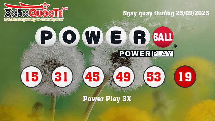 Kết Quả Xổ Số Powerball