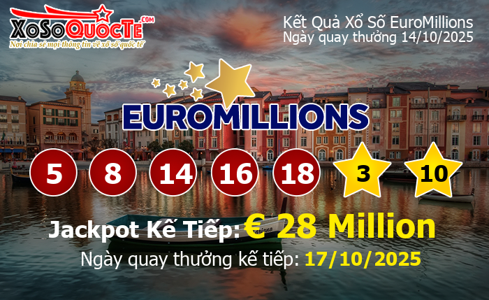Kết Quả Xổ Số EuroMillions