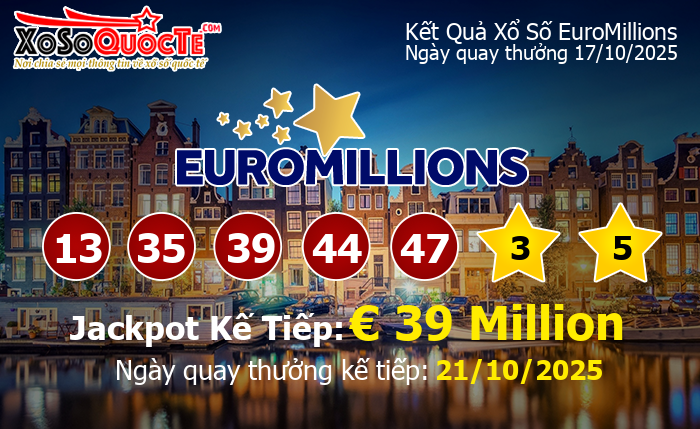Kết Quả Xổ Số EuroMillions