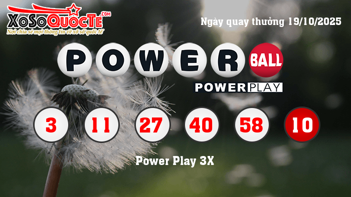 Kết Quả Xổ Số Powerball