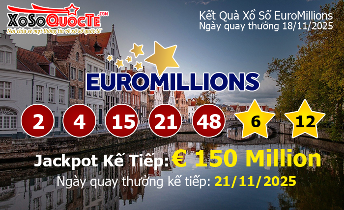 Kết Quả Xổ Số EuroMillions