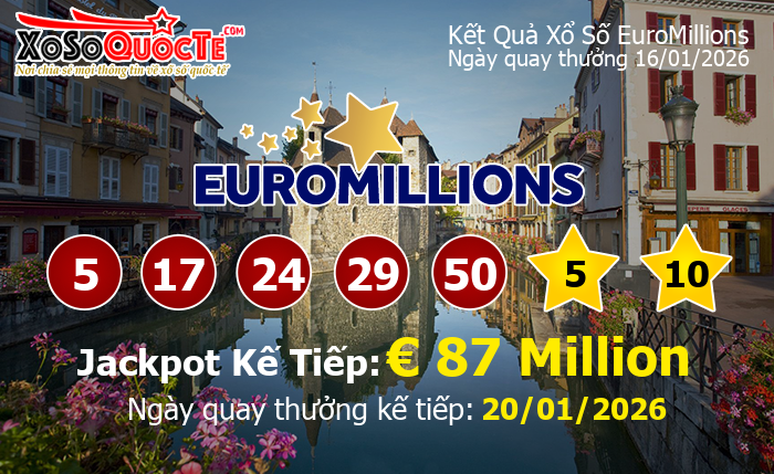 Kết Quả Xổ Số EuroMillions