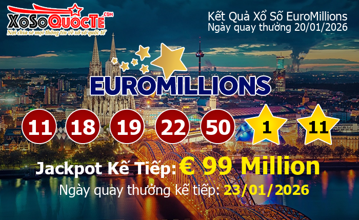 Kết Quả Xổ Số EuroMillions