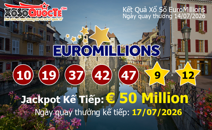 Kết Quả Xổ Số EuroMillions