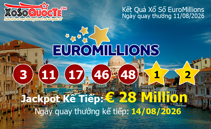 Kết Quả Xổ Số EuroMillions
