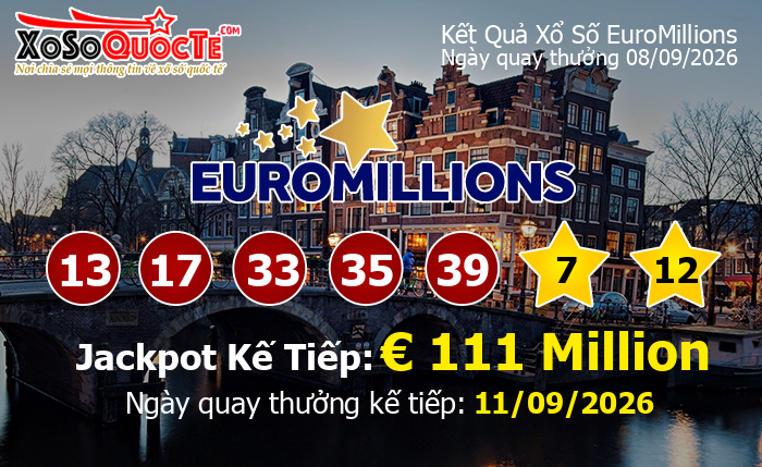 Kết Quả Xổ Số EuroMillions